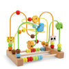 Montessori Wooden Bead Maze and Abacus – Early Math Toy for Toddlers Ages 1–3