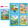 Children’s Early Education Magic Water Drawing Book with Pen – Reusable Coloring Book and Educational Toy Gift