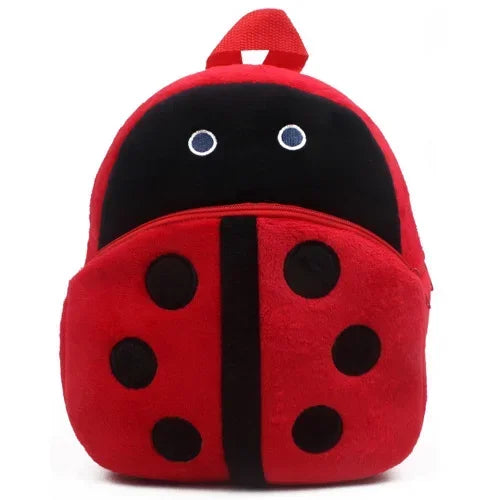 Baby Girls Plush Backpack - Cute 3D Cartoon Animal School Bag for Toddlers 0-4Y - Kidzy Market