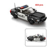 MOC Speed Racing Car Building Blocks Set — Small Studded Sports Car Garage Toy