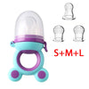Baby Teether Nipple Fruit Food Feeder for Newborn - Silicone Teether, Fresh Food Nibbler, Pacifier Clip, BPA-Free Baby Accessories