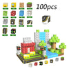 192PCS Magnetic Building Blocks – Mine World STEM Set