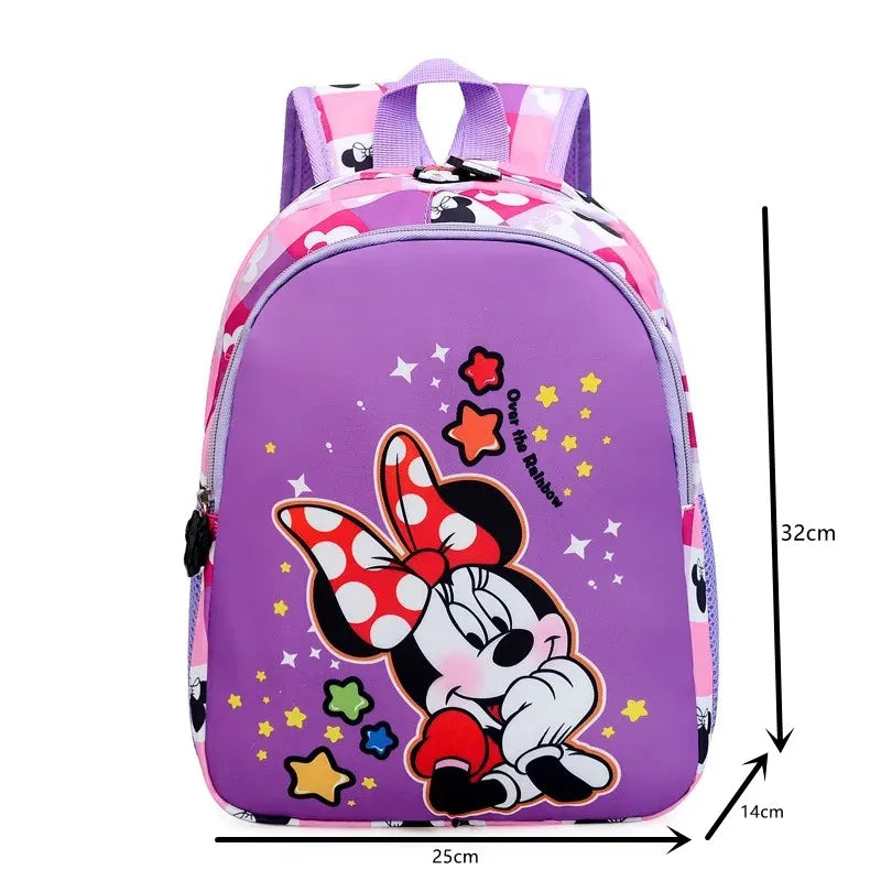 Disney Minnie Mouse Children Backpack – Cartoon Kindergarten School Bag for Girls - Kidzy Market