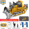 4WD Remote Control Excavator Alloy Dump Truck Bulldozer RC Construction Toy