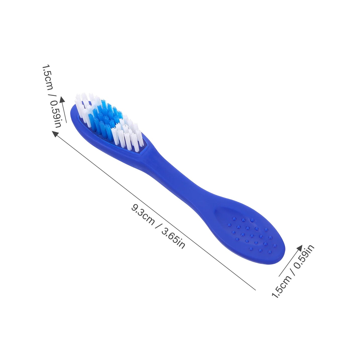 10 Pcs Mini Camping Toothbrush, Baby Travel Size, Short Plastic Bristles, Wear-Resistant