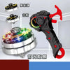 Luminous Combat Gyroscope – Alloy Light-Up Drawstring Spinning Top, Magic Glitter Toy for Kids, Christmas and Birthday Gift