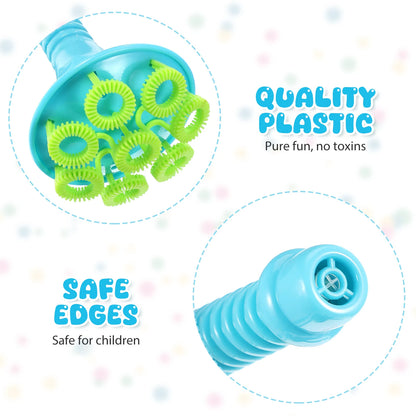 Horn Bubble Blower Toy Set — Jumbo Giant Bubble Maker for Kids (5.9 x 2.7 x 2.7 in)