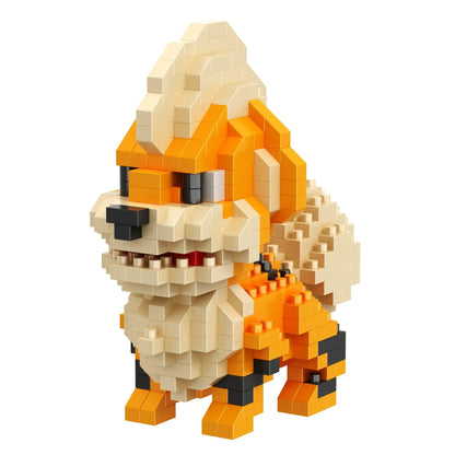 DIY Pokemon Mini Building Blocks – Pikachu, Charizard, Eevee, Mewtwo Anime Model Toys