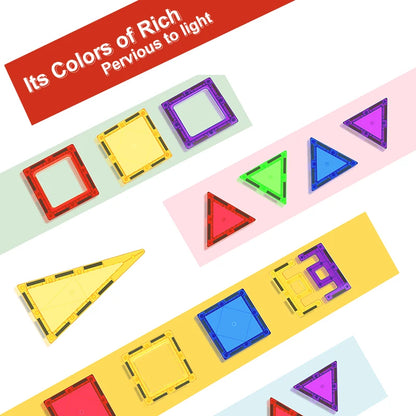 DIY Designer Magnetic Building Blocks Construction Set