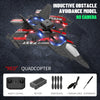 RC Plane with Camera and Obstacle Avoidance – 2.4G Foam Fighter Helicopter Toy for Kids