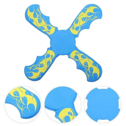 Soft EVA Kids Boomerang Flying Disc (240 mm / 9.45 in) – Interactive Outdoor Throwing Toy for Children