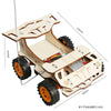 DIY Solar Robot Science Kit for Kids – Wooden STEM Electronics & Motor Toy, Ages 6-14