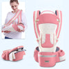Ergonomic Newborn & Infant Hipseat Baby Carrier Sling — Front & Back Facing Travel Kangaroo Wrap
