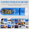 Kids Dinosaur Projection Flashlight Night Light - Educational Bedtime Star Sky Projector (5.12 in / 13 cm)