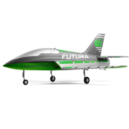 FMS RC Airplane 64mm Futura Tomahawk Sport Trainer EDF Jet with Flaps PNP