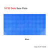 Classic Baseplates 32x32, 16x32, and 16x16 Dots – DIY Plastic Building Blocks Construction Toys