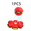 Magic Flying Saucer Stomp Ball - 24 cm (9.5 in) Bouncy Transforming Puzzle Ball for Kids & Pets, Indoor/Outdoor