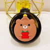 New Strawberry Hair Comb with Folding Mirror - Portable Traveling Massage Comb for Women & Girls - Hair Styling Accessories