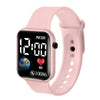 LED Digital Display Waterproof Electronic Smart Sport Fitness Watch Universal for Children