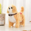 New Simulation Electric Pet Dog with Voice Control, Walking, Nodding, Music, and Touch, Robot Plush Toy Gift for Children