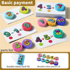 Kids Learning 1–10 Numbers Counting Toy – Digital Math Matching Game with Operation Cards