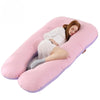 Maternity Pillow for Women - Cotton Color Matching Removable & Washable U-Shaped Waist Support Cushion, Maternity Body Pillow