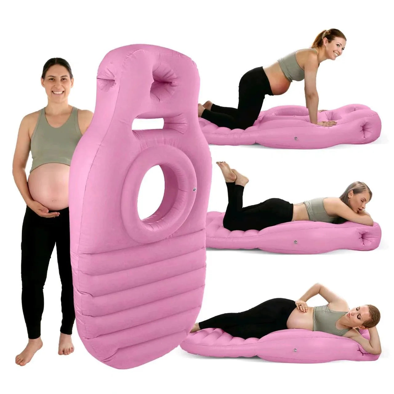 Pregnancy Maternity Body Bed PVC Thickened Resting Cushion Mattress Pillow Sleeping Mat