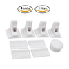 Invisible Magnetic Child Safety Lock for Cabinets & Drawers – Baby Proof Adhesive Cabinet Drawer Latch (4-Pack)