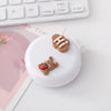 Cute Folding Air Bag Comb with Mirror – Travel Hair Brush, Hair Care Massage Comb, Cosmetic & Makeup Styling Tool