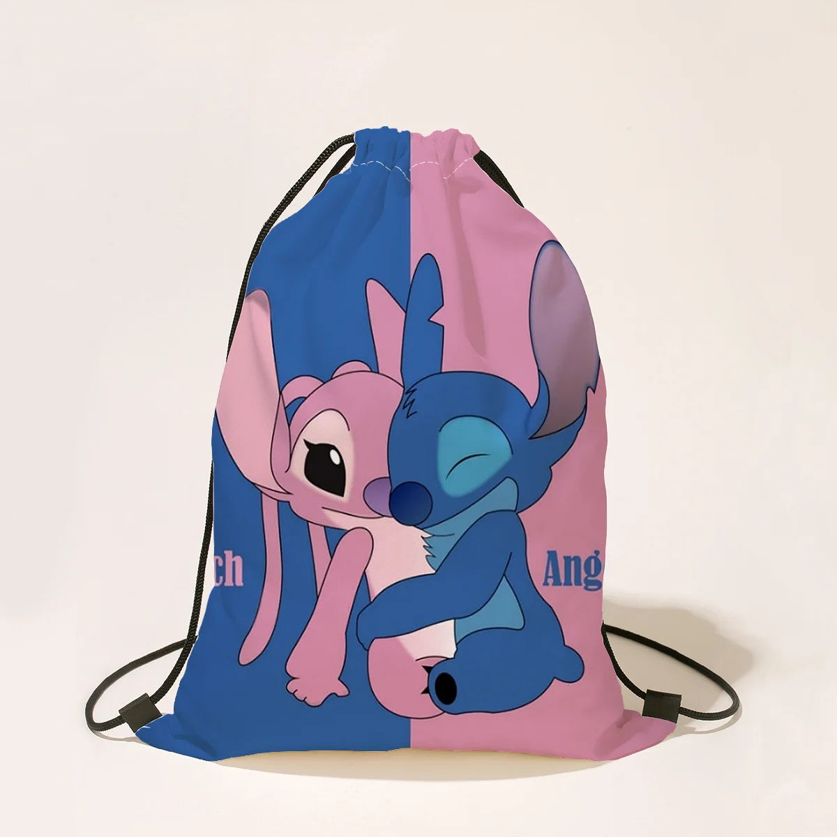 Disney Stitch Cartoon Drawstring Bag for Boys and Girls | Party Gifts, Birthday Decorations, and Backpack - Kidzy Market