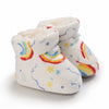 2022 Baby Autumn Winter Boots, Baby Girl Boys Winter Warm Shoes, Solid Fashion Toddler Fuzzy Balls First Walkers Kid Shoes 0-18M