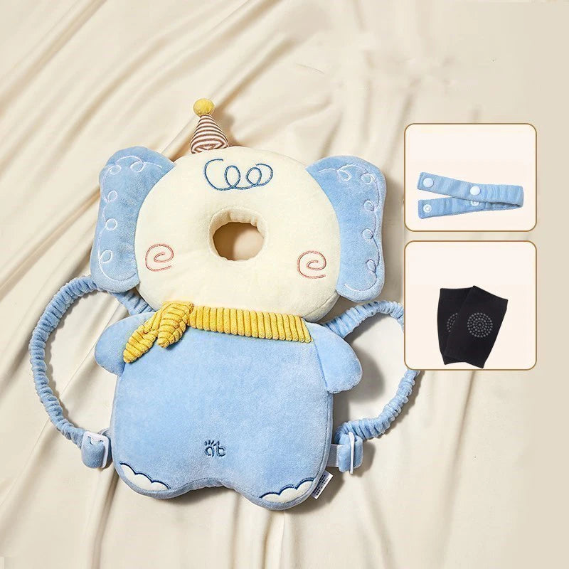 AIBEDILA Baby Head Protector Safety Pad Cushion Back Prevent Injured Elf Lion 1-3T Toddler Security Pillows Protective Headgear