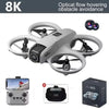 GT3 Optical Flow Localization Drone Wide Angle HD 8K Dual Camera Height Hold RC Obstacle Avoidance Foldable Quadcopter Toy