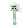 Sunflower Bubble Machine – 23-Nozzle Battery-Operated Bubble Blower for Kids, Outdoor Party Toy