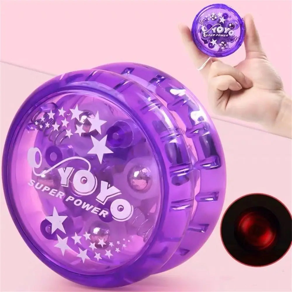 Luminous Yo-Yo Ball - Children Gift - Responsive LED Light Flashing Yo-Yo - High-Speed Professional Yo-Yo Toy - Classic Toy