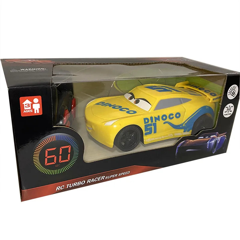 Pixar Cars 3 Lightning McQueen Spider-Man Electric Remote Control Car Toy