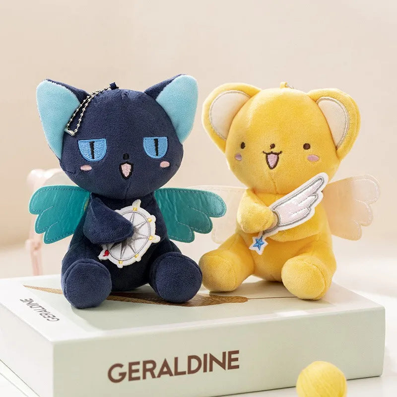 Cartoon Cardcaptor Sakura Kero Plush Doll Pendant, Soft Stuffed Keychain Toy for Kids