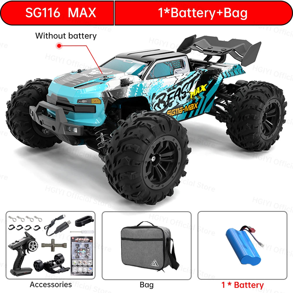 ZLL SG116 MAX/PRO 1:16 High-Speed Drift RC Car with Brushless Motor 4WD