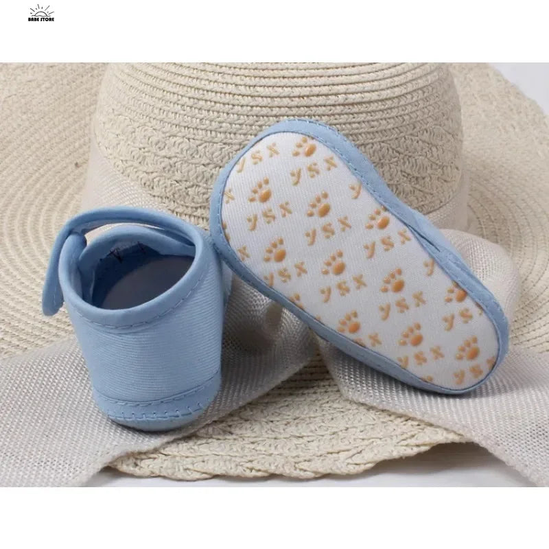 Newborn Cartoon Baby Shoes – Soft Sole First Walkers for Boys & Girls, Spring Autumn Toddler Shoes