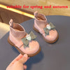 Winter Infant Girl Sock Boots Chunky Bow Knitted Casual Toddler Girl Patent Leather Shoes