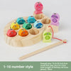 Wooden Magnetic Fishing Game for Kids – Educational Alphabet & Number Cognitive Toy, Interactive Learning Game (Ages 3–12)