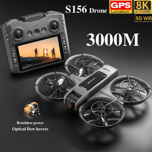 S156 RC Drone with 8K HD Dual Camera and 5G GPS
