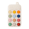 Baby Silicone Teether - Teething Toy for Infants 0-12 Months | Cartoon Rattle & Gum Relief Baby Accessories