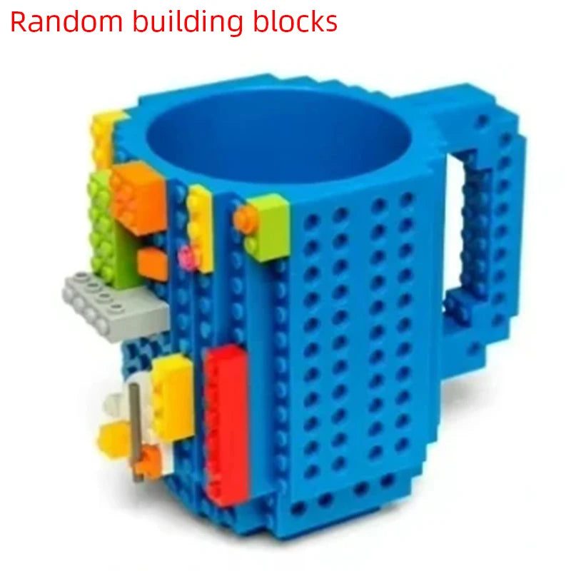 350ml (12 oz) Building Blocks Coffee Mug – LEGO-Compatible DIY Kids & Coffee Cup Gift