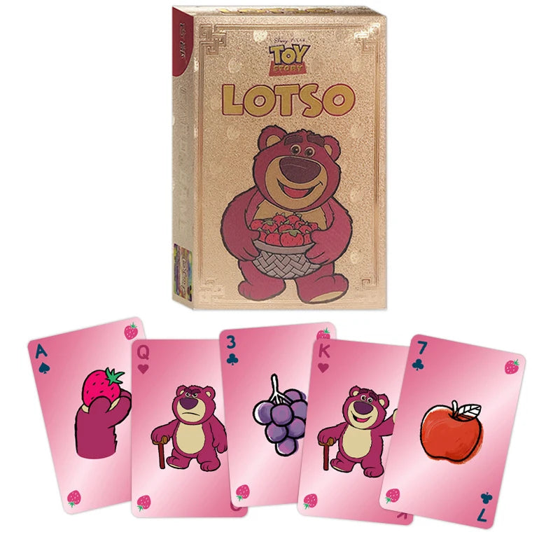 Disney Stitch & Lotso Playing Cards - Poker Deck for Indoor Family Entertainment and Board Games
