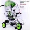 ALWAYSME Rain Cover for Kids Tricycle