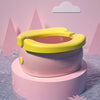 Folding Travel Potty Seat for Toddlers, Portable Child Toilet & Squatty Urinal