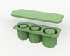 Silicone Ice Cube Tray With Lid for 20/30/40 oz Cups - 3 Large Cylinder Ice Molds