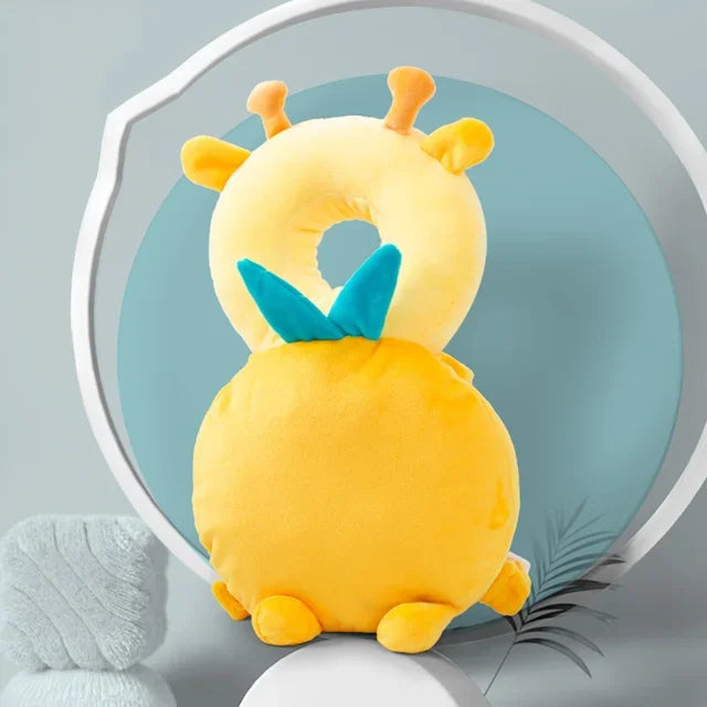 1-3 Year Baby Safety Head Protector – Plush Cartoon Cushion Backpack with Soft PP Cotton for Toddlers