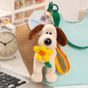 Cute Dog Plush Pendant Keychain, Bag and Car Accessory Gift for Children